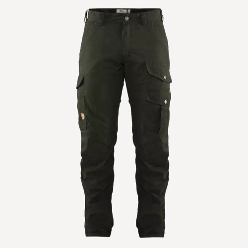 Брюки Fjallraven, размер 50, зеленый брюки bona fashion suede trousers бежевый m