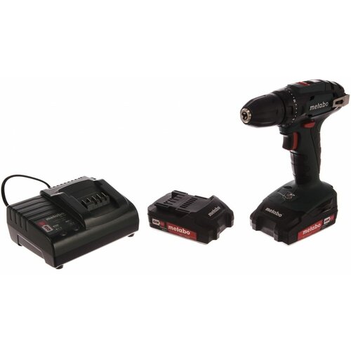 Аккумуляторный винтоверт Metabo BS 18 с набором оснастки 602207880 4707600₽