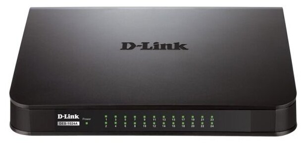 Коммутатор D-Link DES-1024A (24-port 10/100 Mbps Auto-sensing Stand-alone UTP)
