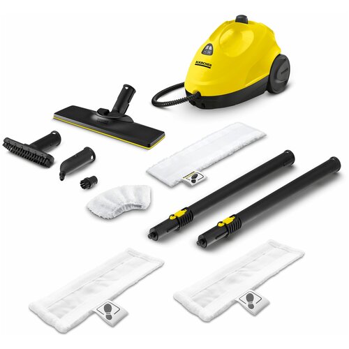 Пароочиститель Karcher SC 2 EasyFix + 2 салфетки для пола VELER