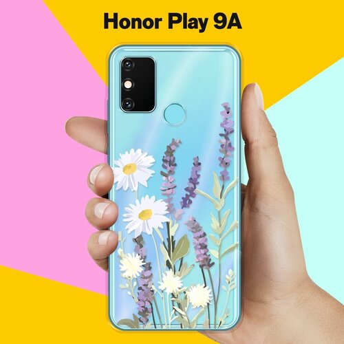 Силиконовый чехол на Honor Play 9A Цветы / для Хонор Плэй 9А силиконовый чехол на honor play хонор плэй нежные цветы