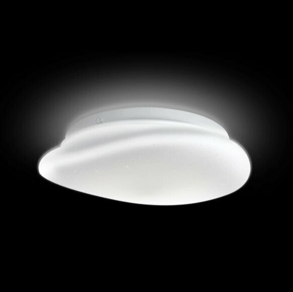 Светильник настенно-потолочный светодиодный, белый свет, цвет белый - фотография № 2