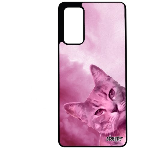 фото Чехол для мобильного galaxy s20fe, "котик" милый cat utaupia