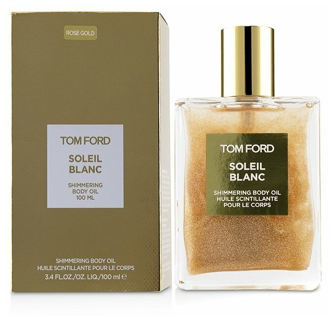 Tom Ford Масло для тела Soleil Blanc Shimmering Body Oil gold, 100 мл