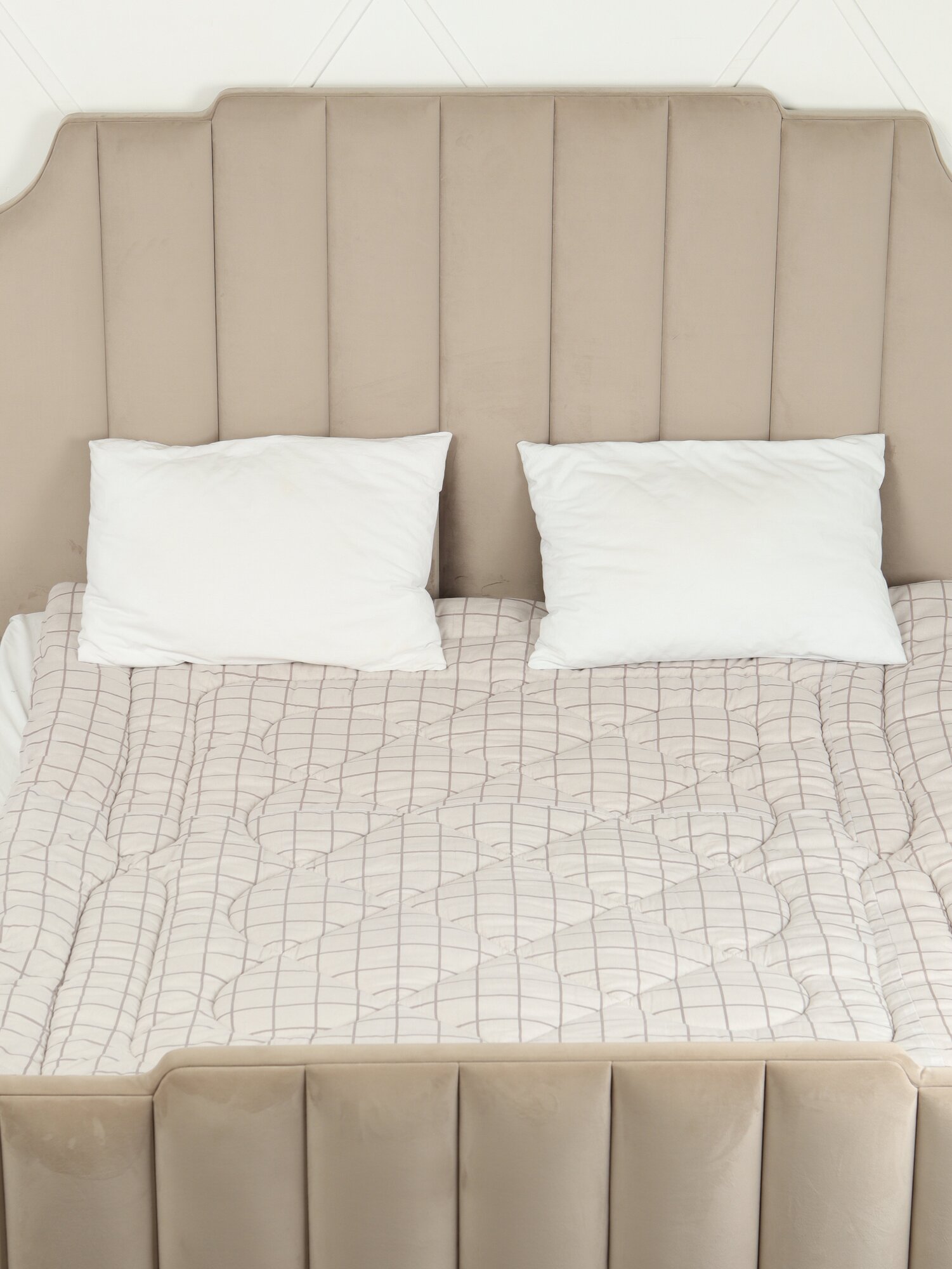 Одеяло Евро ватное 200х220 Вата 100%, Чехол Бязь 100% Хлопок, Стеганое