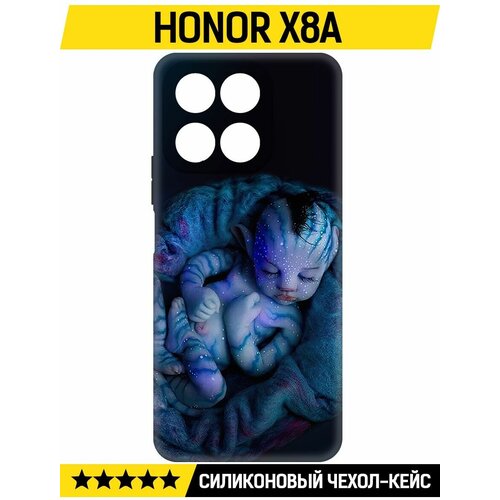 Чехол-накладка Krutoff Soft Case Аватар - Малышка для Honor X8a черный чехол накладка krutoff soft case аватар малышка для iphone 15 черный