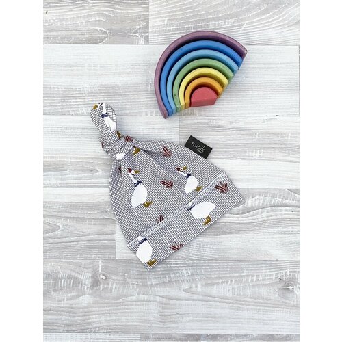 фото Шапка mjolk, размер 36/40, серый