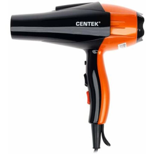 Фен Centek CT-2226 черныйоранж 331200₽