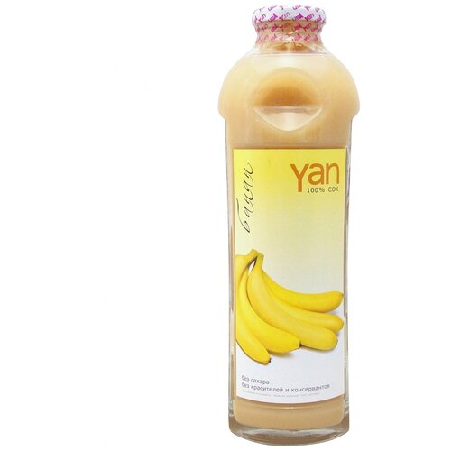 Сок Yan Банан, без сахара, 0.93 л