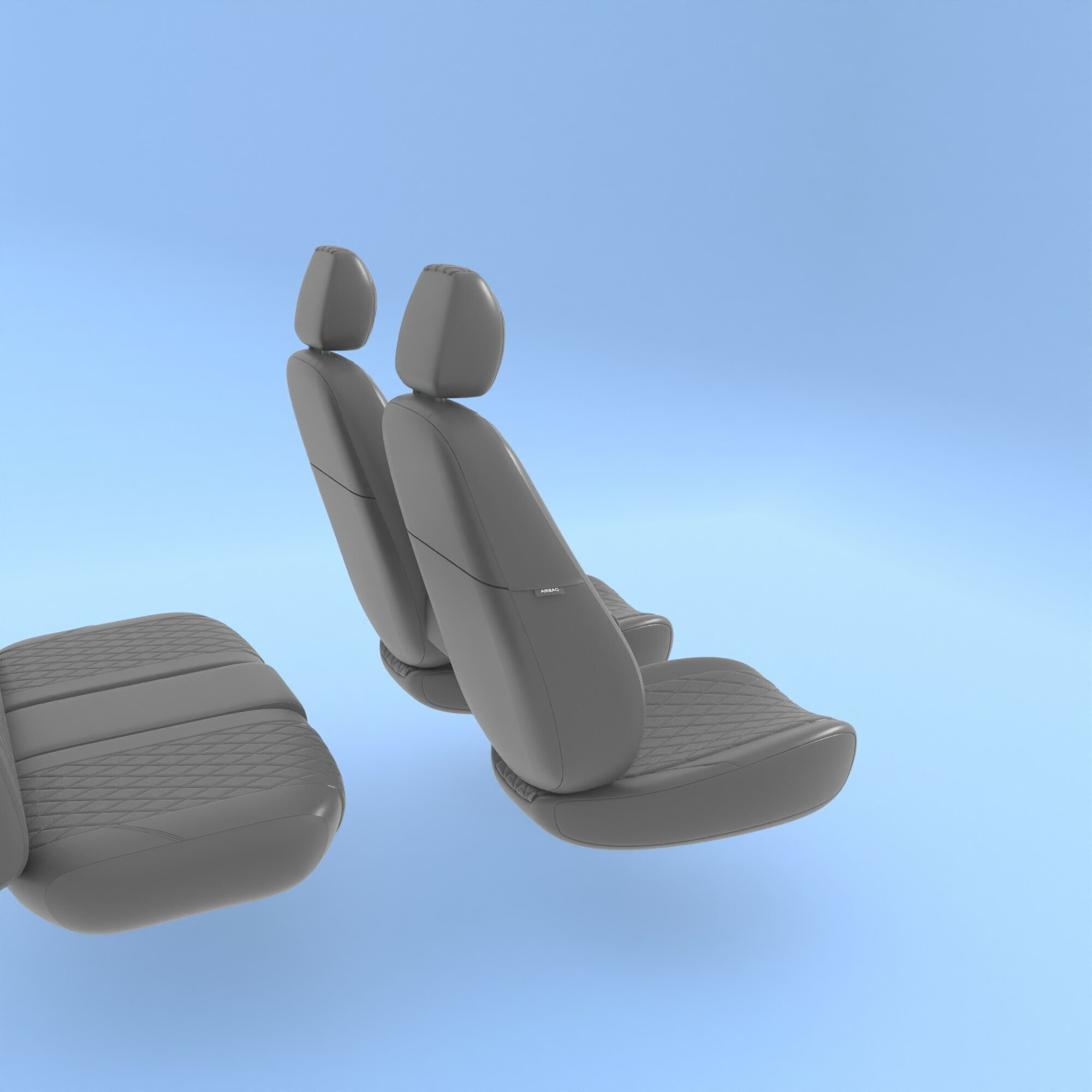 Комплект автомобильных чехлов Mitsubishi Fuso Canter TF(Митсубиси Фусо ...