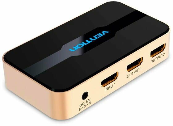 HDMI 4K разветвитель 1 вход 2 выхода (сплиттер 1x2) Vention