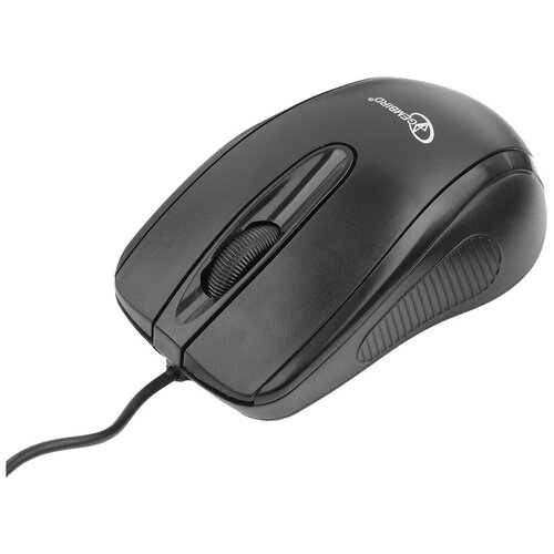 Мышь Gembird MUSOPTI8-801U Black USB, черный мышь oklick 205m 945630 черная 800dpi usb 3 кнопки колесо