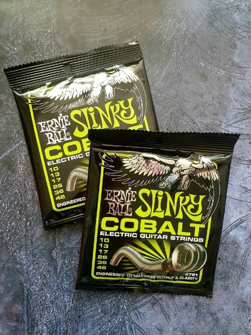 ERNIE BALL 2721 Cobalt Slinky Regular 10-46 Струны для электрогитары