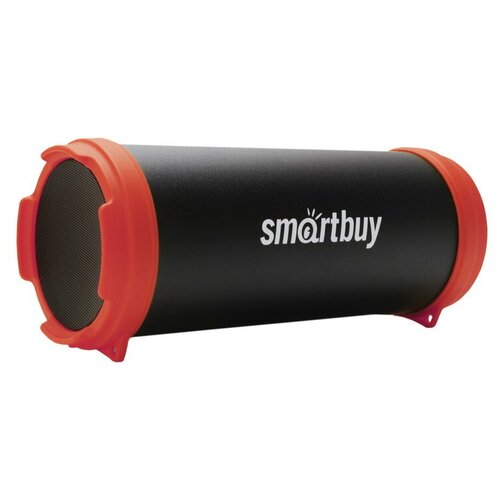 Портативная акустика SmartBuy Tuber MKII, 6 Вт, черный / красный портативная акустика smartbuy tuber mkii 6 вт черный желтый