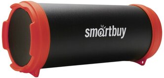 Акустическая система Smartbuy TUBER MKII, 6 Вт,Bluetooth,MP3-плеер, FM-радио, черн/крас(SBS-4300)/18