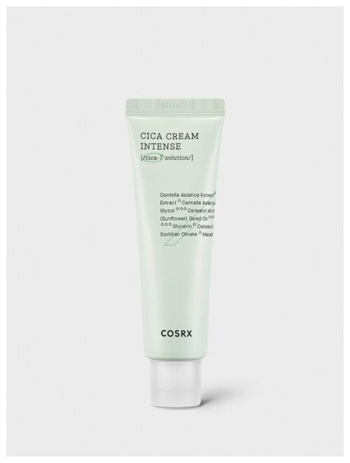 CosRX Pure Fit Cica Cream Intense Интенсивный успокаивающий крем для лица для проблемной и чувствительной кожи, 50 мл