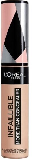 Стойкий мультифункциональный консилер для лица L'oreal Paris Infaillible оттенок 324, теплый бежевый, 11 мл