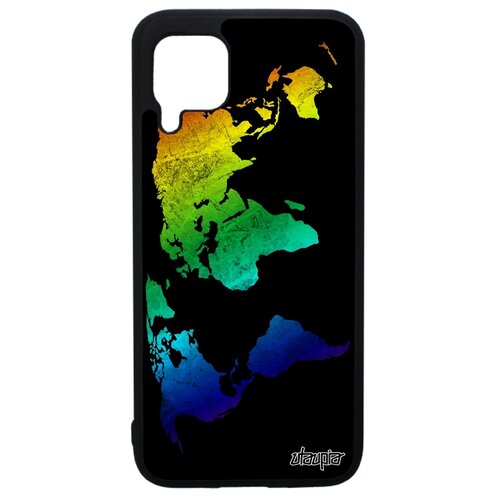 фото Чехол для смартфона p40 lite, "карта мира" материк планета utaupia