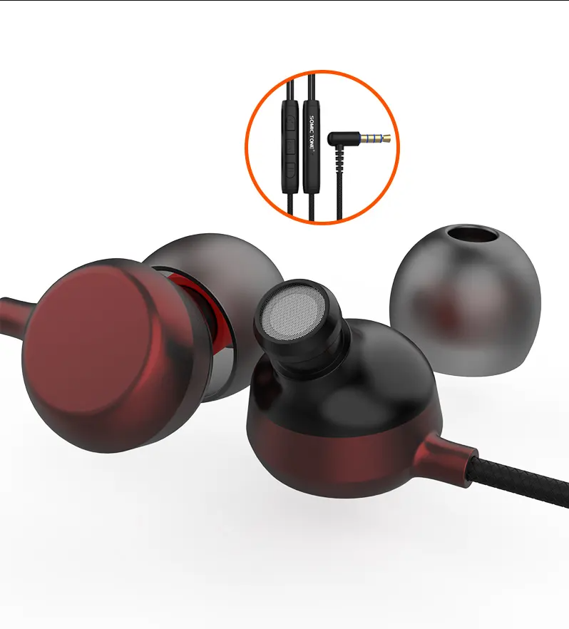 Наушники проводные Somic Tone Headphones с микрофоном для телефона
