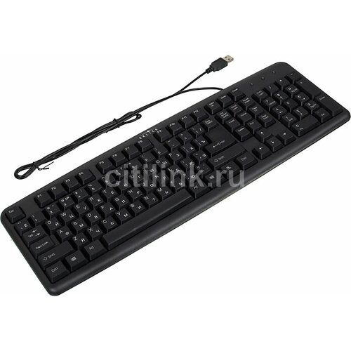 Клавиатура Oklick 100M HW3 USB черный 654570 80000₽
