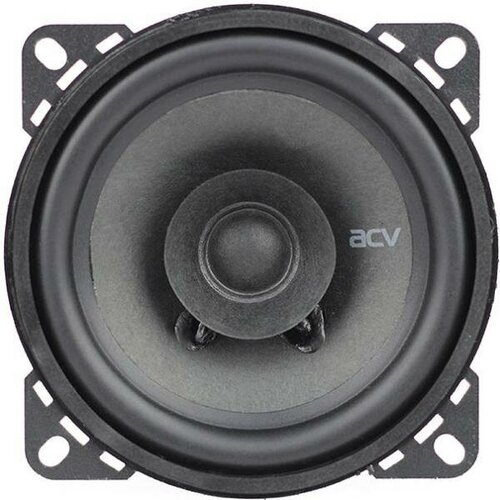 Колонки автомобильные ACV PD-401 без решетки 90Вт 88дБ 4Ом 10см 4дюйм ком2кол коаксиальные однополосные 173500₽