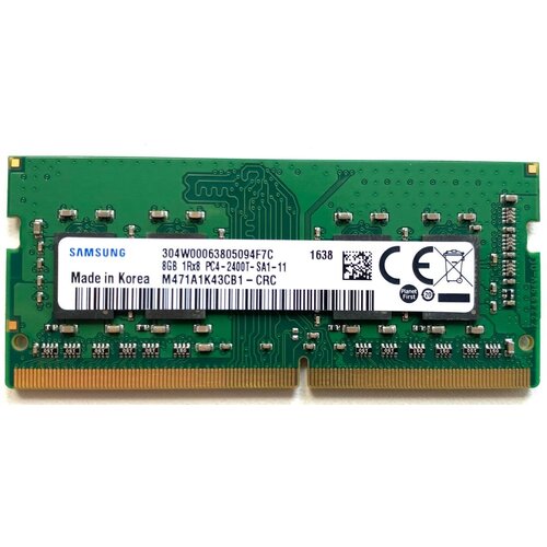 Оперативная память Samsung Basic DDR4 2400 МГц DIMM M47A1K43CB1-CRC оперативная память samsung ddr4 2400 мгц dimm m371a2k43cb1 crc