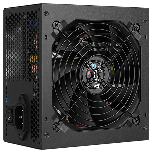 Aerocool 500W RTL KCAS-500PLUS { 80+ bronze (24+4+4pin) APFC 120mm fan 7xSATA RTL}
