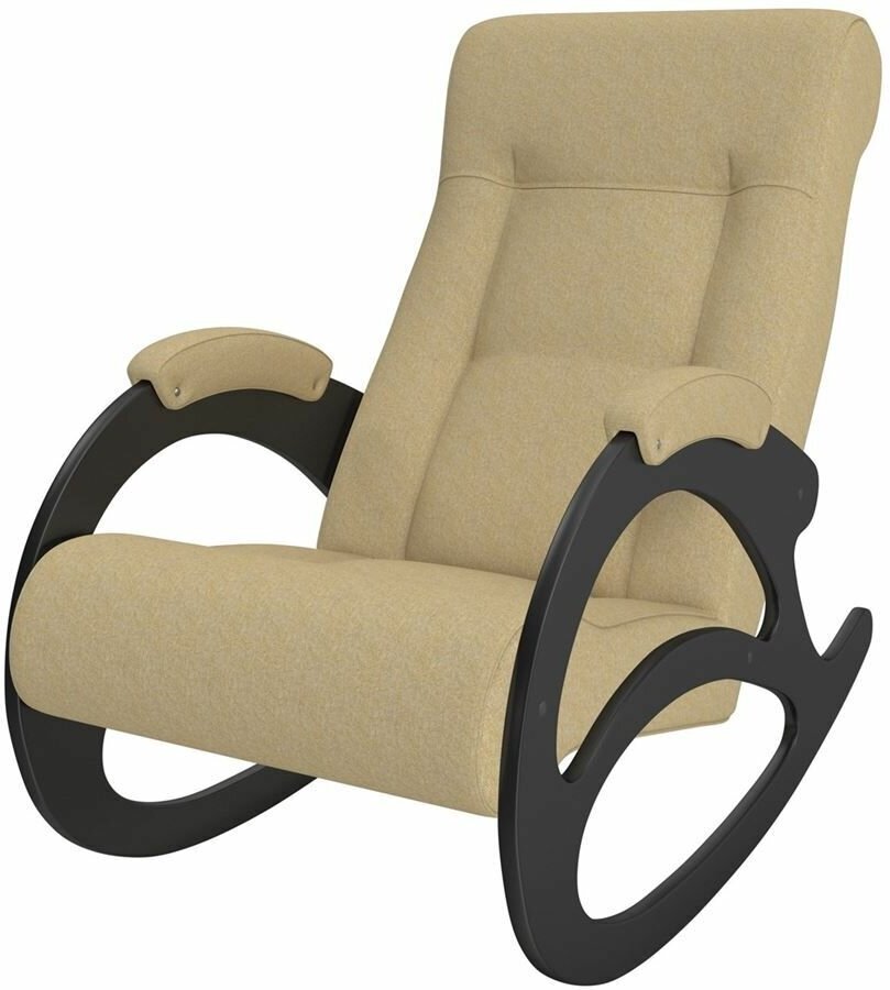 Кресло-качалка Орион 4 (ткань Мальта-03 / Венге / БЛ)