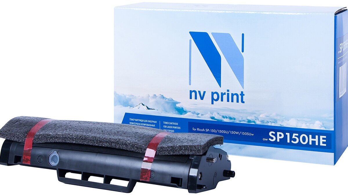 Лазерный картридж NV Print NV-SP150HE для Ricoh SP-150, 150SU, 150W, 150SUw (совместимый, чёрный, 1500 стр.)