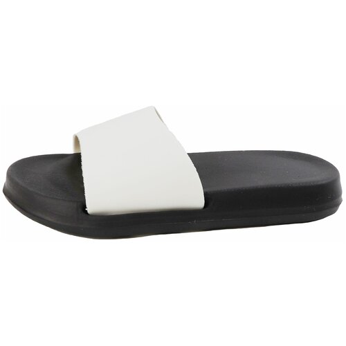Шлепанцы WONDER HONEY, размер 26, белый, черный мужские нескользящие шлепанцы сандалии на толстой платформе повседневные шлепанцы для дома пляжная обувь 2023