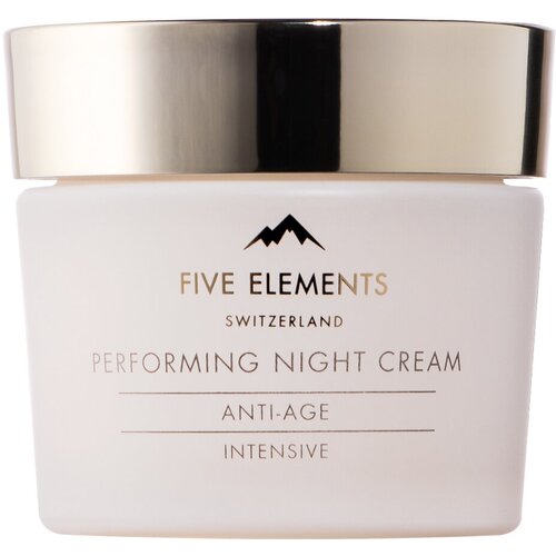 FIVE ELEMENTS Performing Night Cream Крем ночной для лица комплексное омоложение, 50 мл