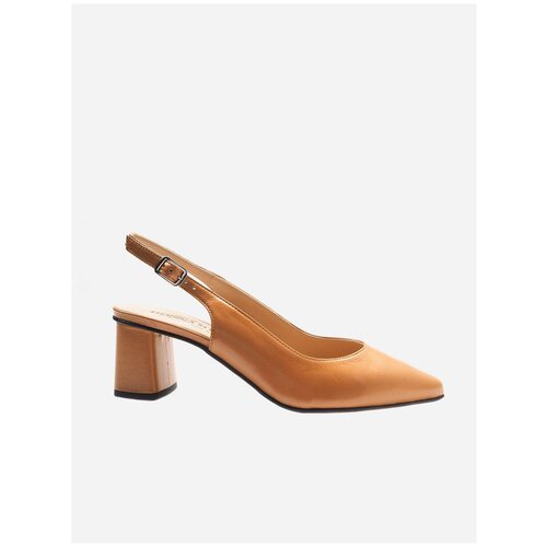 Женские туфли, DONNA SOFT, лето, цвет рыжий, размер 40