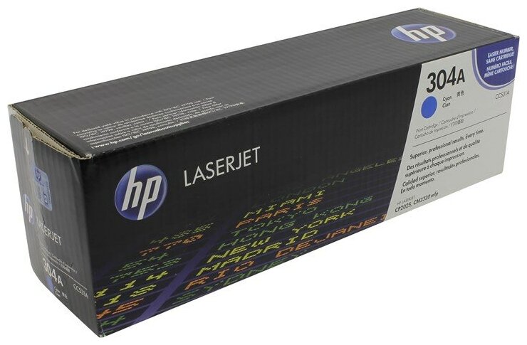 Лазерный картридж Hewlett Packard CC531A (HP 304A) Cyan