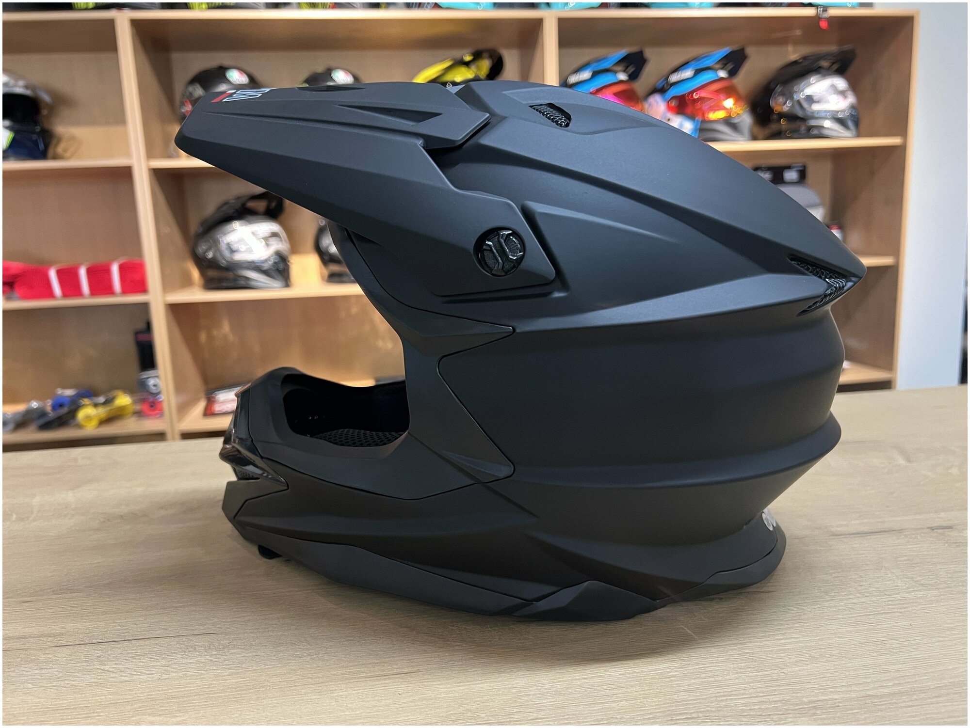 AiM Шлем кроссовый JK803 Black Matt XL