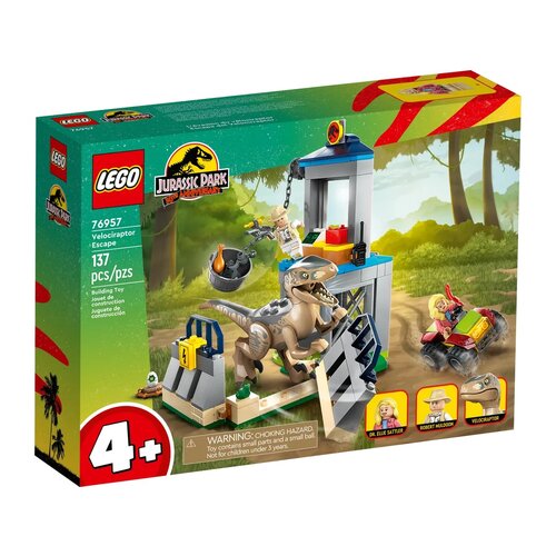 Конструктор LEGO Jurassic World 76957 Velociraptor Escape, 137 дет. ps4 игра wb games lego мир юрского периода