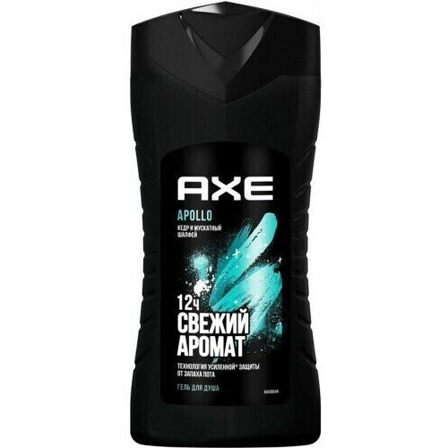 AXE Гель для душа Аполло, 250мл, 6 шт axe гель для душа и шампунь мужской айс чилл 250 мл