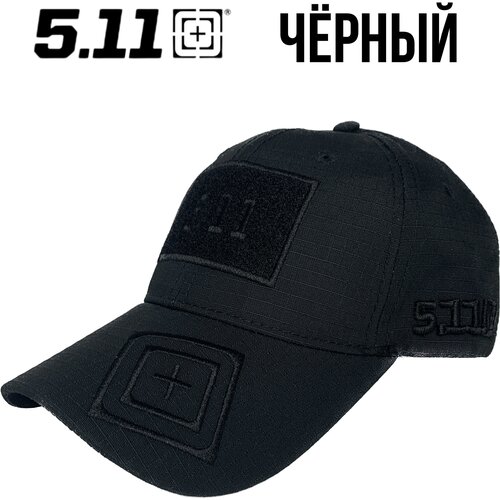 фото Бейсболка 5.11 tactical, размер one size, черный