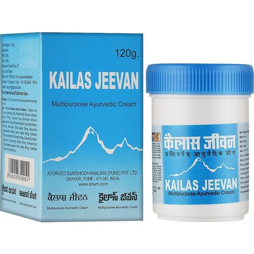 Кайлаш Дживан - многофункциональный аюрведический крем / Kailas Jeevan , 120 гр.