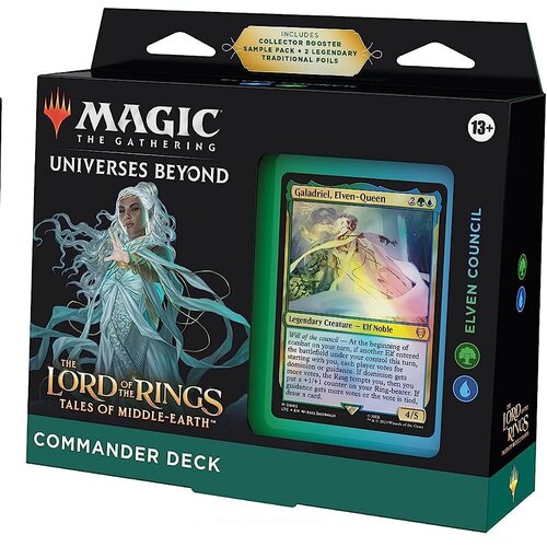 колода mtg universes beyond warhammer 40k commander deck forces of the imperium Magic The Gathering: Колода Commander Deck Elven Council издания Universes Beyond The Lord of the Rings Tales of Middle-Earth на английском