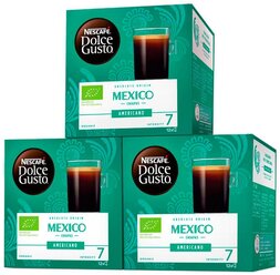 Кофе в капсулах Nescafe Dolce Gusto Mexico Americano, 12 шт., , 3 уп.