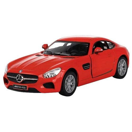 Машинка Kinsmart Mercedes-AMG GT (KT5388W) 1:36, 12.5 см, красный kinsmart модель машины kinsmart lexus rx300 инерционный 1 36