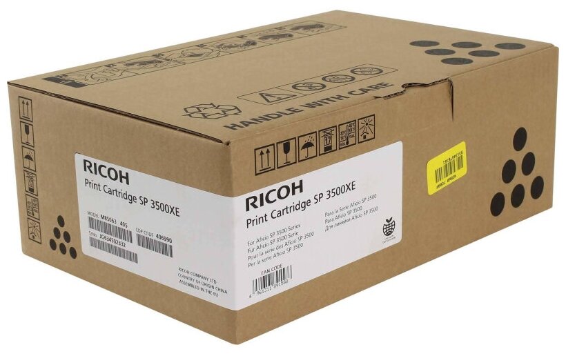 Картридж лазерный Ricoh SP 3500XE (407646/406990) чер. для SP3500N