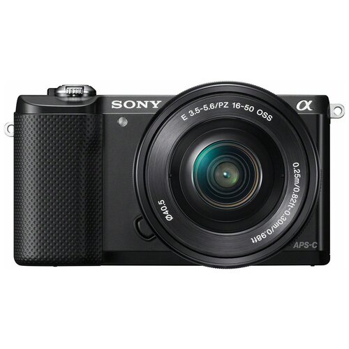Фотоаппарат Sony Alpha A5000 Kit E PZ 16-50mm F35-56 OSS черный 3995000₽