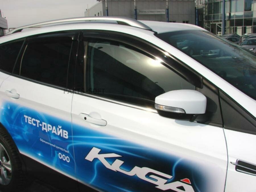 Дефлекторы окон 4 door Ford Kuga 2013- 4 шт SIM - фото №9