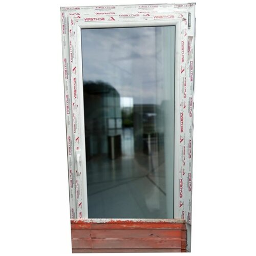 Пластиковые Окна 1460(в) х 770(ш) SCHTERN Новые готовые Schtern, с поворотно-откидным механизмом, с открыванием вправо