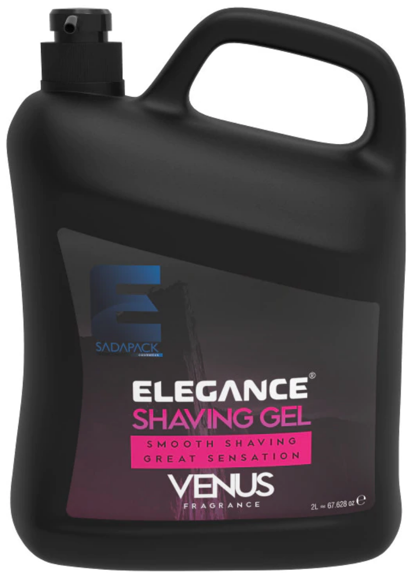 Elegance Plus Shaving Gel Venus - Гель для бритья 2000 мл