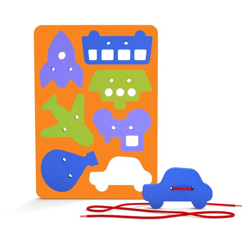 Шнуровка-сортер для малышей El'BascoToys