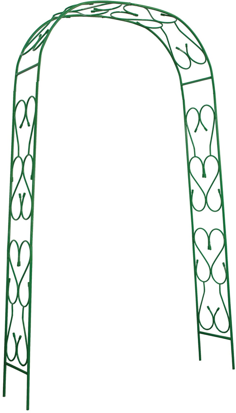 Арка садовая прямая разборная 2,3 м х 1,25 м х 0,36 м