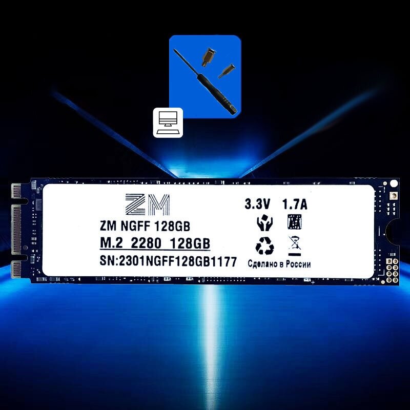 SSD 128 Sata m2 ngff ZM