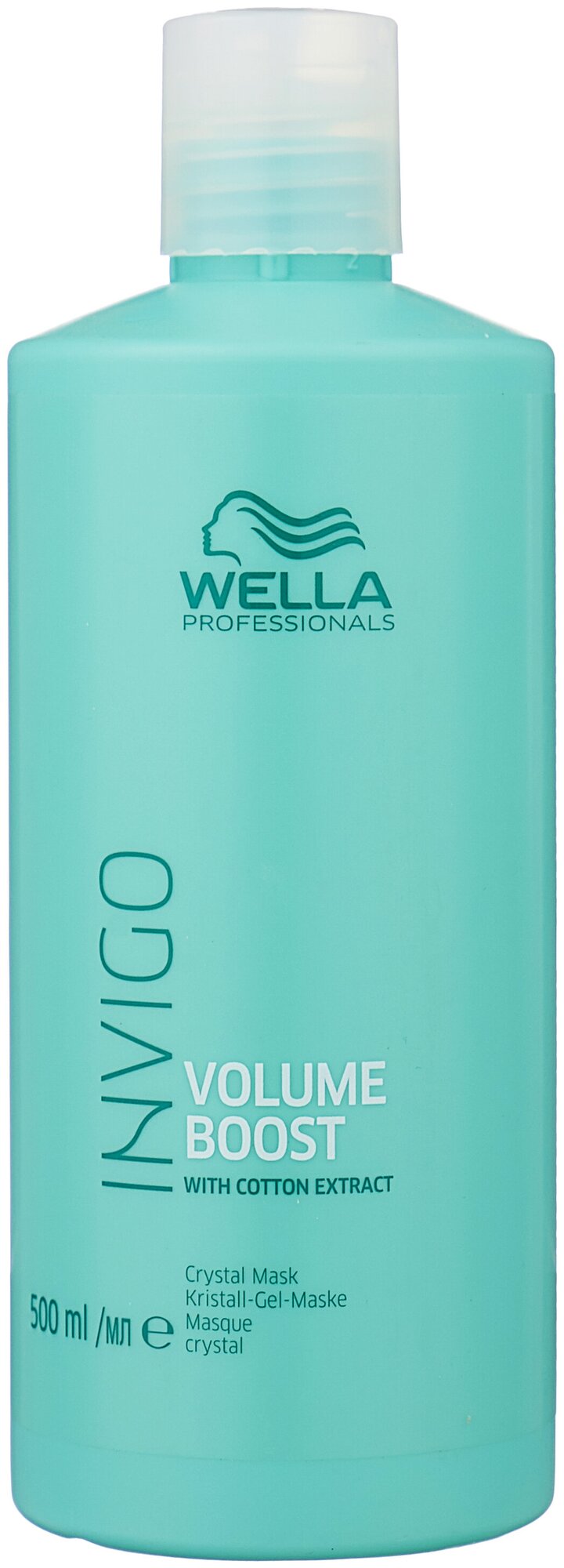 Wella Professionals Invigo Volume Boost - Велла Инвиго Волюм Буст Уплотняющая кристалл-маска, 500 мл -